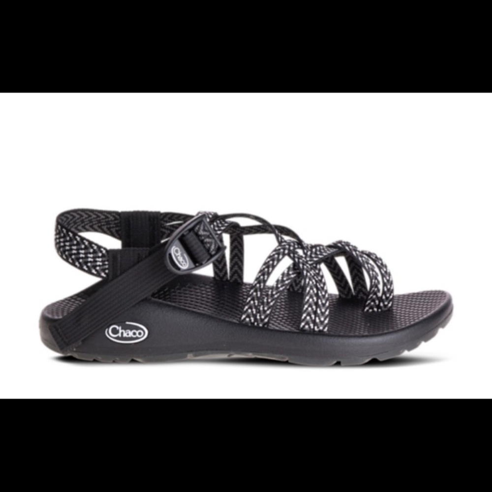 Like New Black and White Chaco ZX/2 Sandals, Womens 7